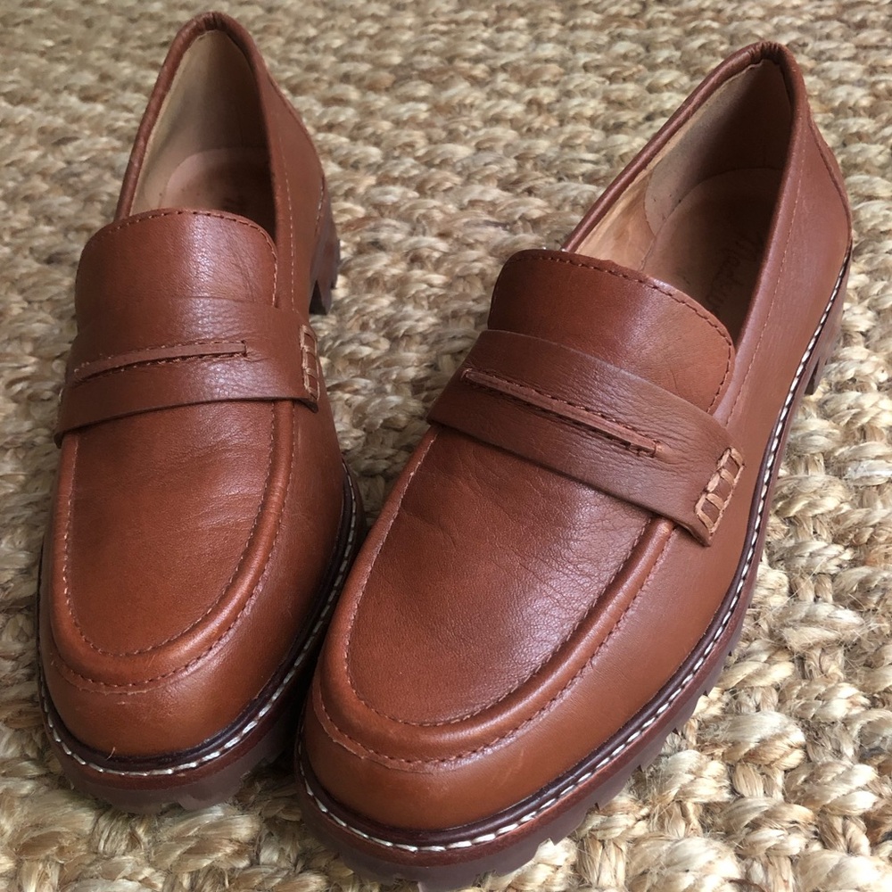 Madewell The Corinne Lugsole Loafer in Dried Maple. Size 5.5 - Picture 2 of 11